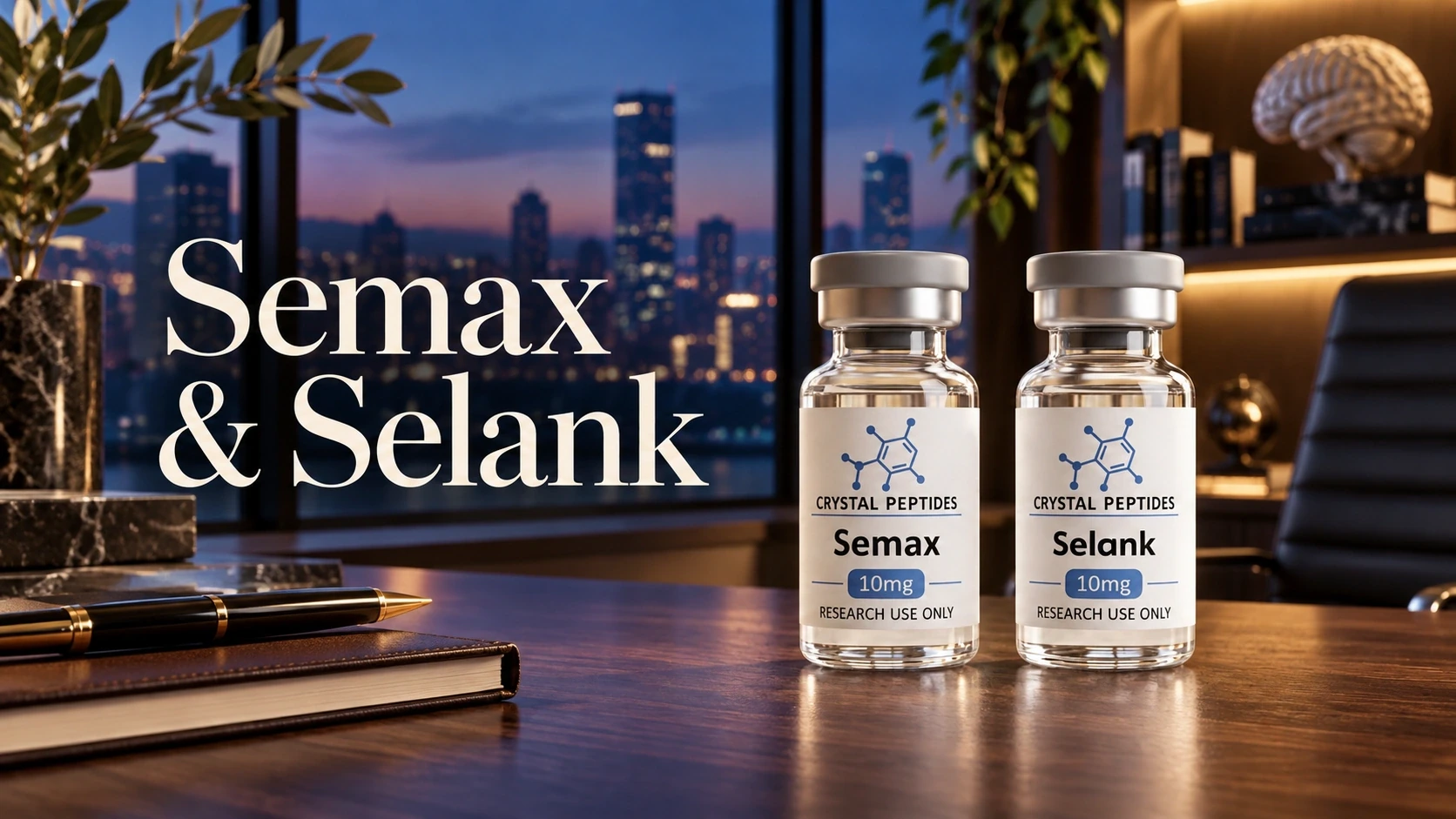 Semax och Selank: Två substanser, olika forskningsfrågor